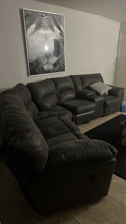 Clean L shaped sectional for sale!