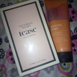 Victoria Secret Perfume 3.4 Oz And body Lotion New 