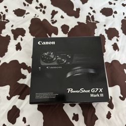 CANON G7X MARK III (BLACK)