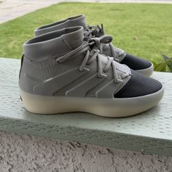 ADIDAS FEAR OF GOD ATHLETICS 1 BASKETBALL SHOE SZ 12 MEN SESAME CARBON  DUNK FORCE MAX