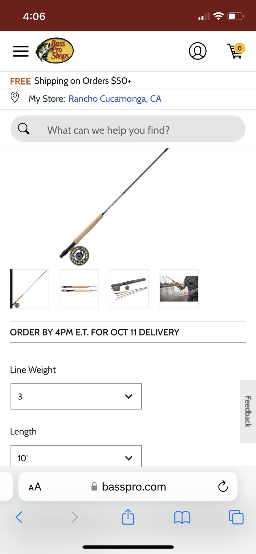 Brand New In The Packaging Orvis 7wt Clearwater Flyfishing Combo