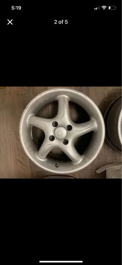 15x7 +40 4x100 wheels