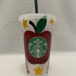 Teacher Starbucks Cup
