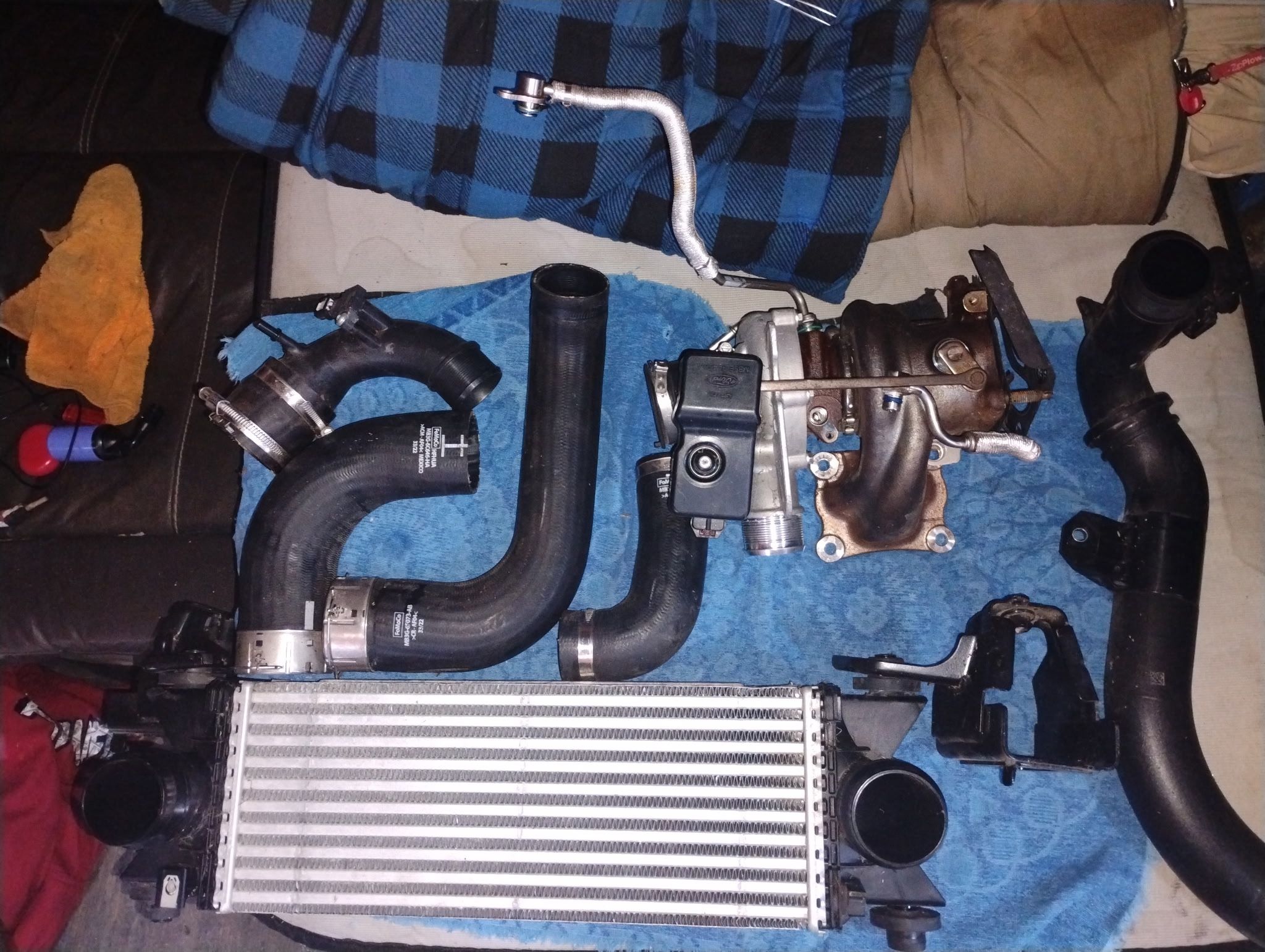 Turbo And Inter cooler Off Of 2023 Ford Bronco