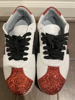 Designer Platform Sneaker - Chiara Ferragni Sparkle Heart