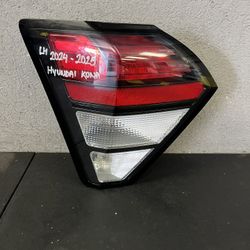 2024-2025 HYUNDAI KONA LEFT TAIL LIGHT OEM USED
