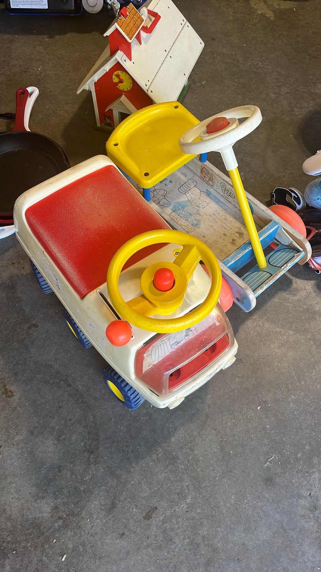 Vintage Fisher Price Toys Cast Iron Pans $5 Each