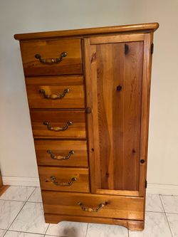 6 Drawer Wood Chest 30*17*54inch