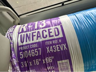 R13 Kraft Faced 16 n. x 93 in. Precut Fiberglass Insulation Batts for 2x4 Wall