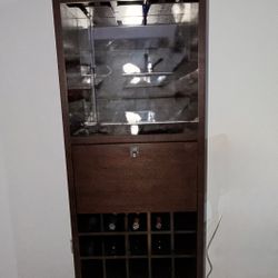 Bar - Brown Solid Wood