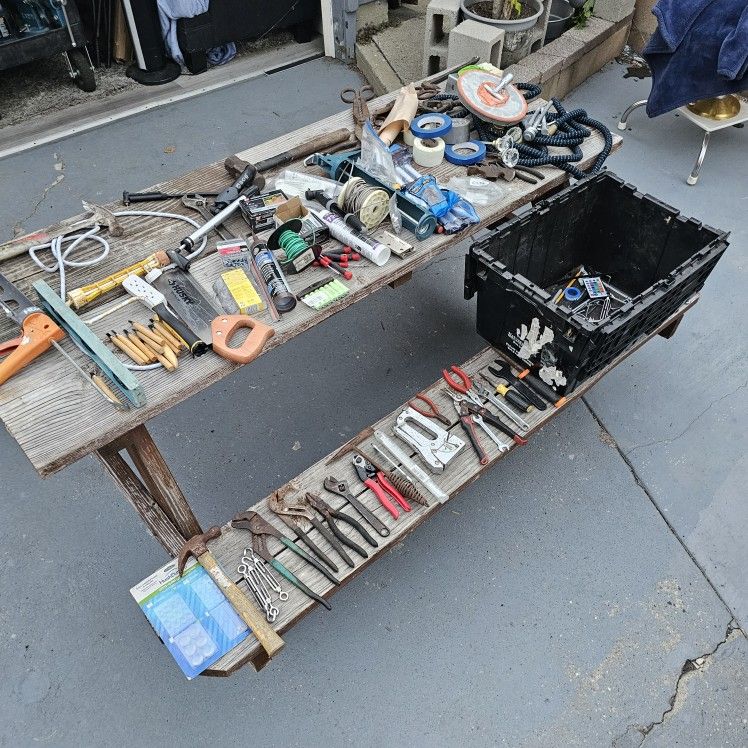 Many tools for Sale, pliers, cutters, screw drivers, carving tools etc.