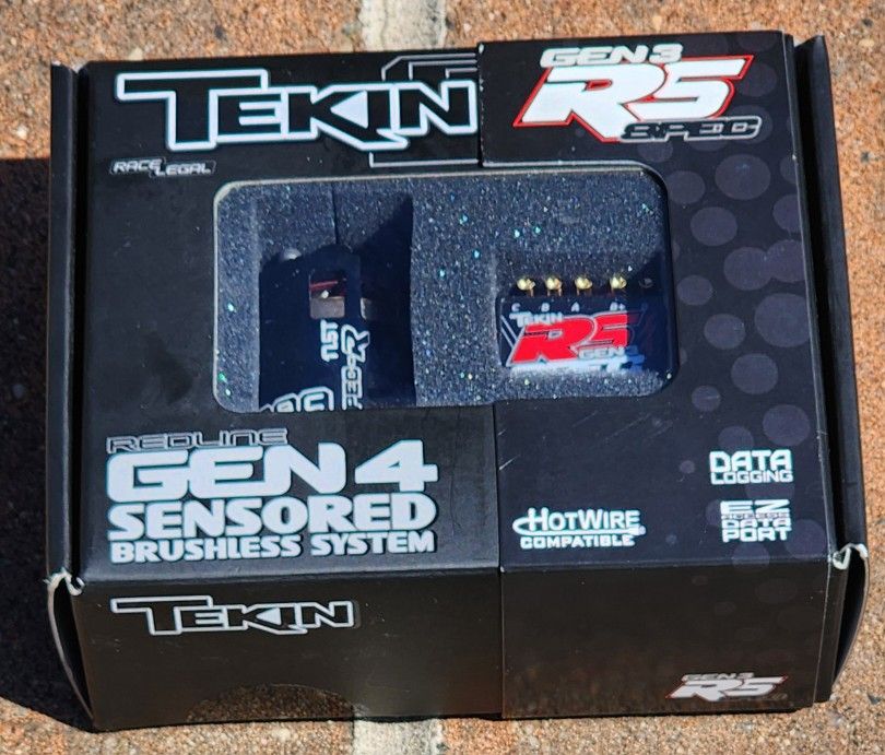 New In Box Tekin Rs Spec Gen 3 Esc W/ 17.5t Motor Gen 4 Combo 