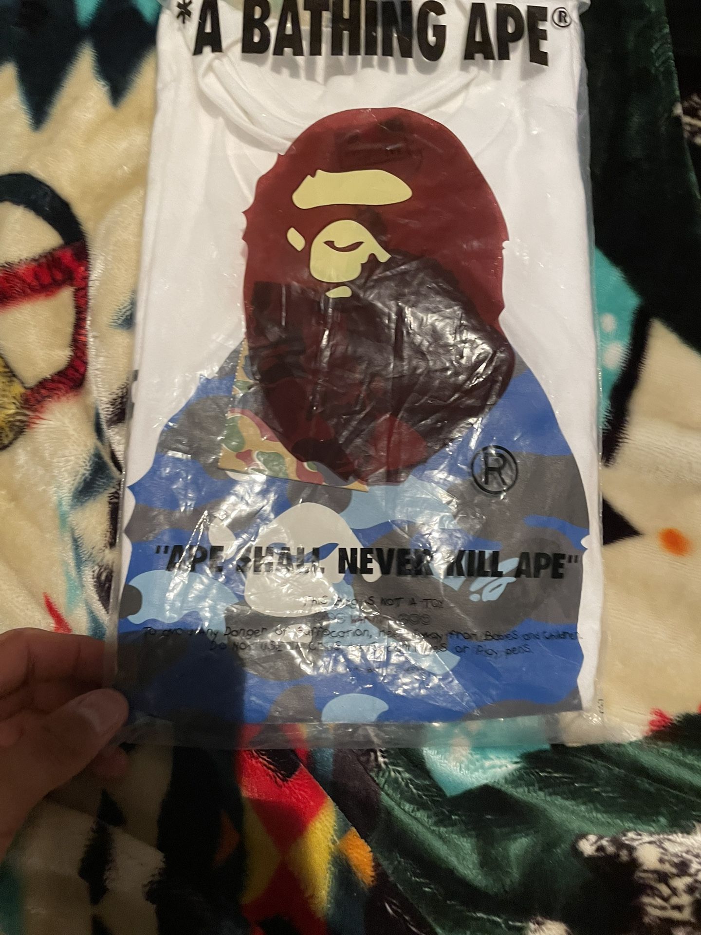 Bape Shirt Size Medium New