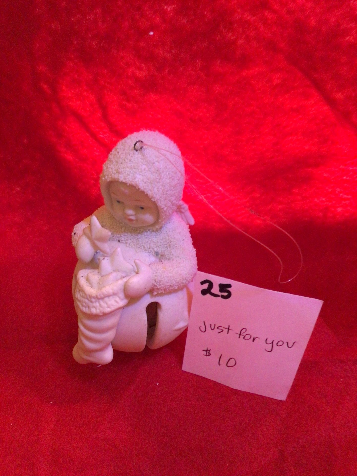 Department, 56 Christmas snow babies ornaments in limited edition figurines