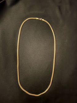 14kt gold Cuban link