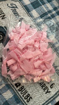 Pink Pre-made Bows