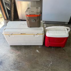 Igloo Coolers used as is