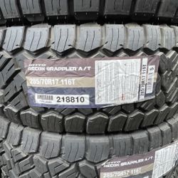 17” NITTO Recon Grappler A/T Tires Brand New  -Size 285/70R17