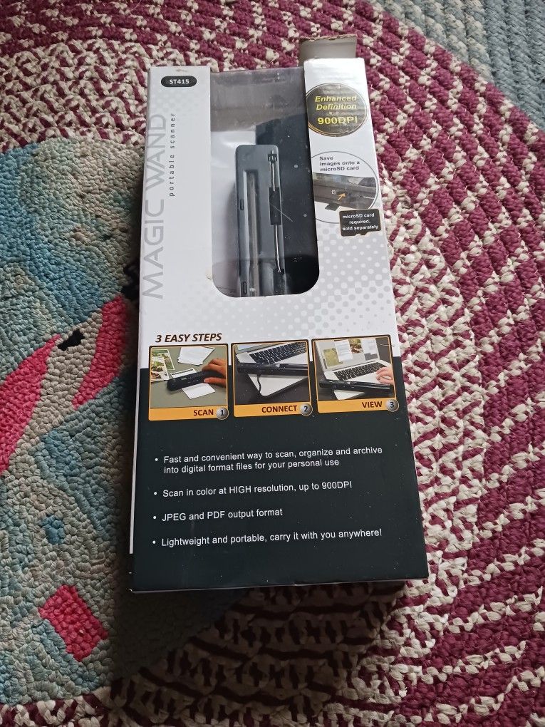 Magic Wand Portable Scanner 