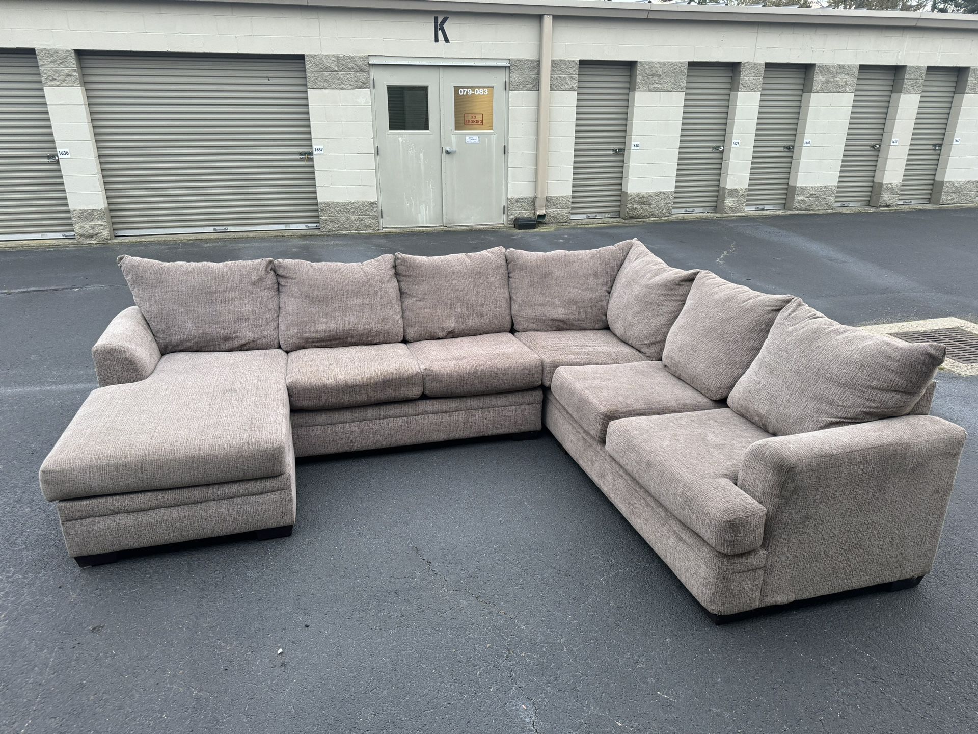 Large Gray Sectional
