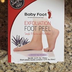 Baby Foot Exfoliation 