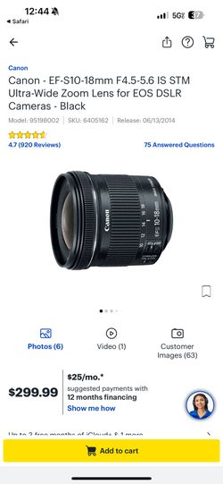 Canon Lens Efs Lens