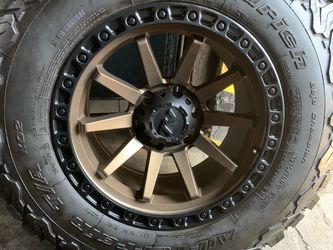 17X9 TW Off Road For Toyota Tacoma  with BF Goodrich All Terrain T/A