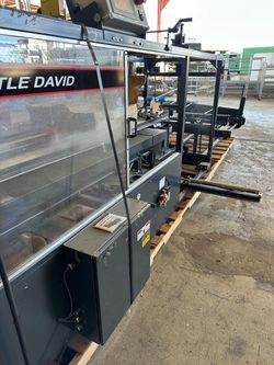 Little David CF-50/61 Auto Case Erector & Bottom Taper – MicroLogix PLC / HMI