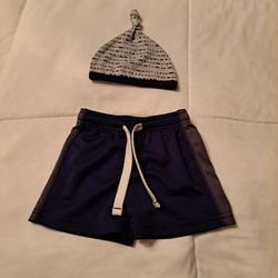 Baby Boys Size 9 Months & One Size Shorts & Hat
