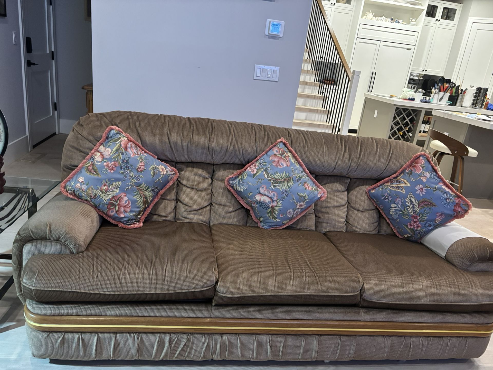 Free Couch And Love Seat, Good Condition