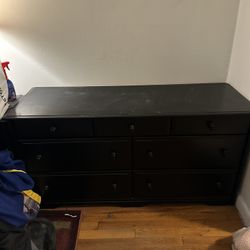 Black Dresser 51 Inches 