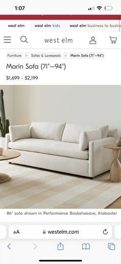 West Elm Marin Sofa
