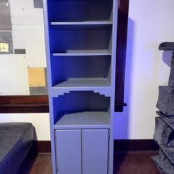 Tall Grey Bookshelf (Need gone ASAP)