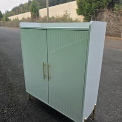(3) Cabinets 5-Shelf Shoe Storage Cabinet with Doors, Great Condition