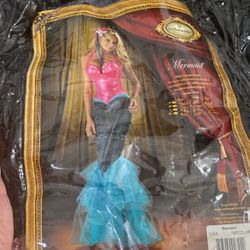 Mermaid Incharacter Costume Women’s Size Medium 