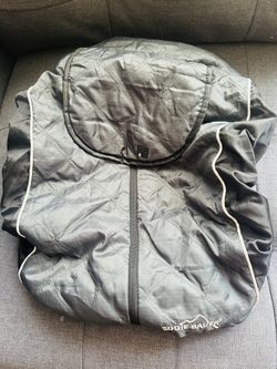 Eddie Bauer Reversible Fleece Weather-proof Winter Baby Car Seat Cover 