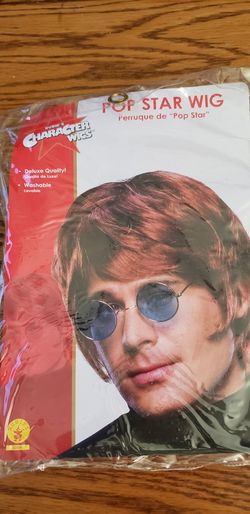 Pop star wig