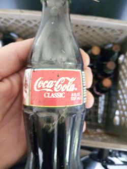 Vintage 90's  Coca-Cola bottles