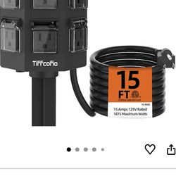 Outdoor Power Stake - 6AC Outlets