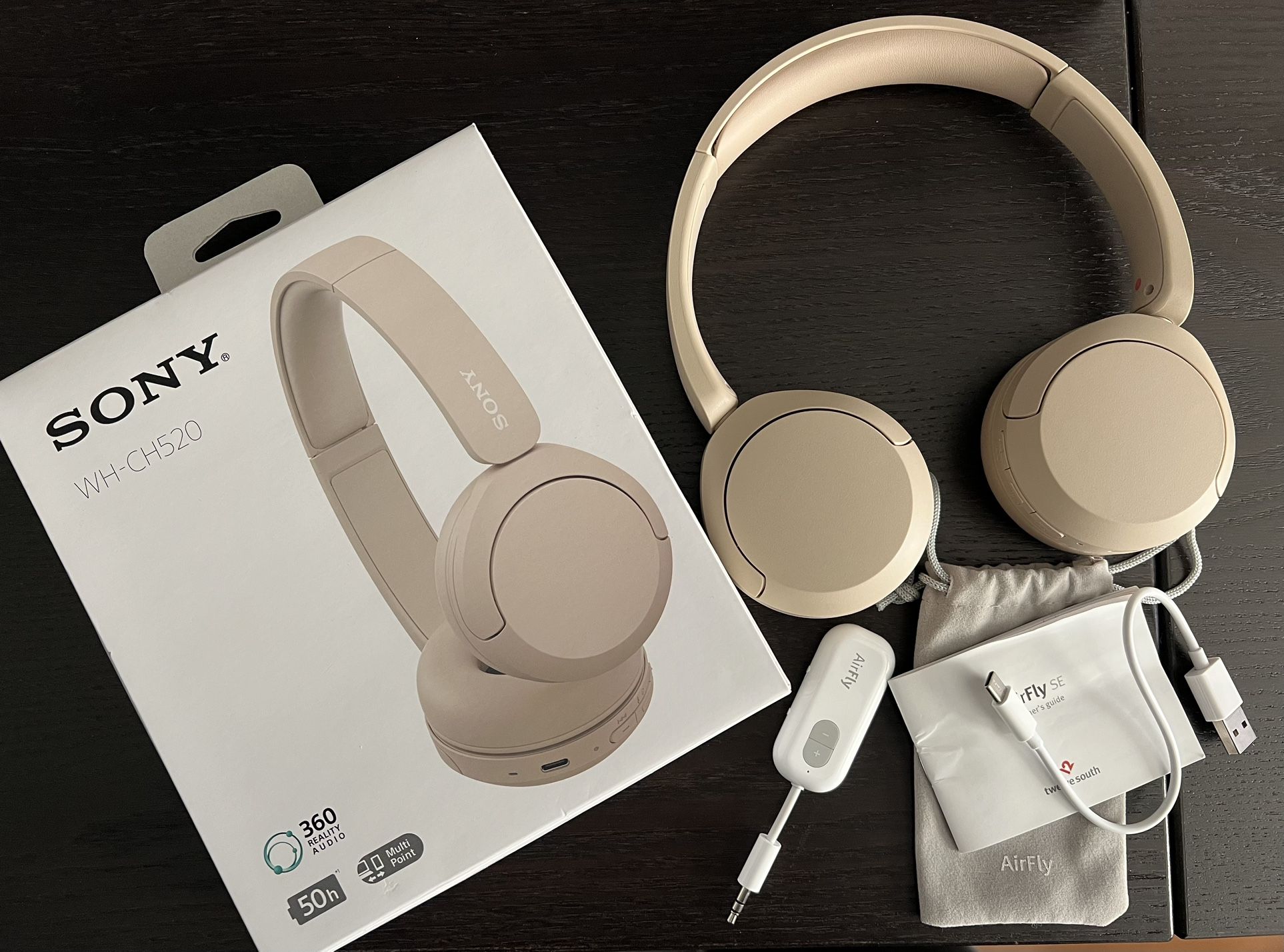 Sony Wireless Headphones With AirFly