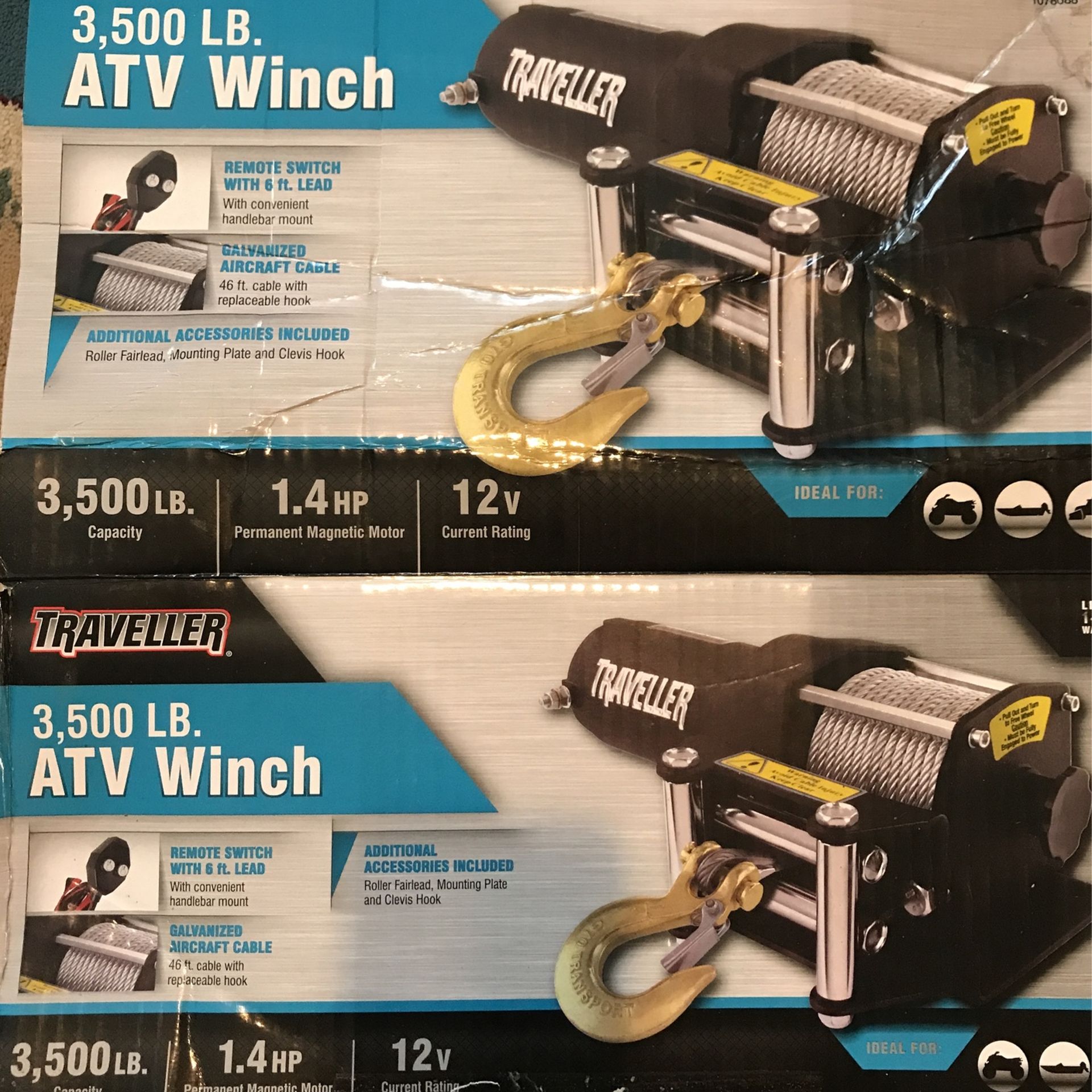 WINCH 3,50 Lb. Traveler New , Never Used for Sale in Chehalis, WA OfferUp