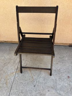 Folding wooden  chair