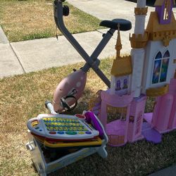Exercise Bike & Toys
