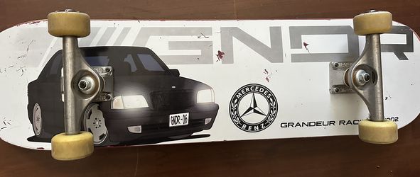 GRANDEUR Skate Board .8 Inches Wide x 32 Inches Long