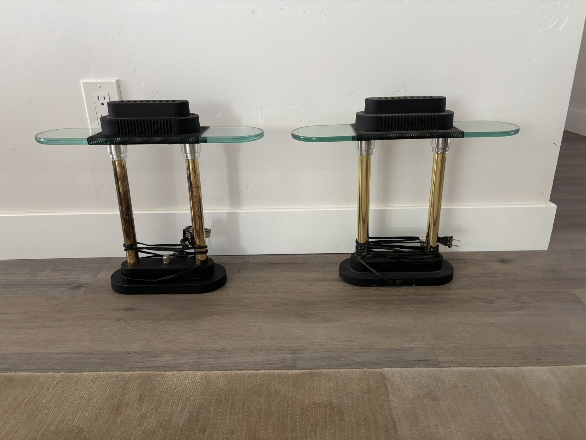 Pair Of 1980s Gorgeous Robert Sonneman Table Lamp for George Kovacs