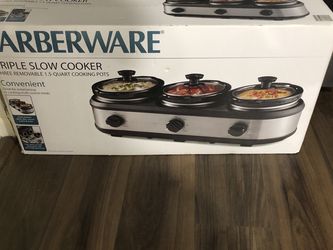 Triple Slow Cooker BRAND NEW!!