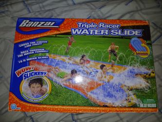 Kids 3x water slide