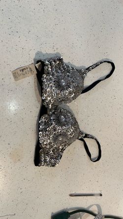 Vintage sequin bra size 32 brand new