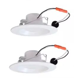 🔥ENERGETIC LIGHTING 6 in. Dimmable Integrated LED Recessed Light Trim