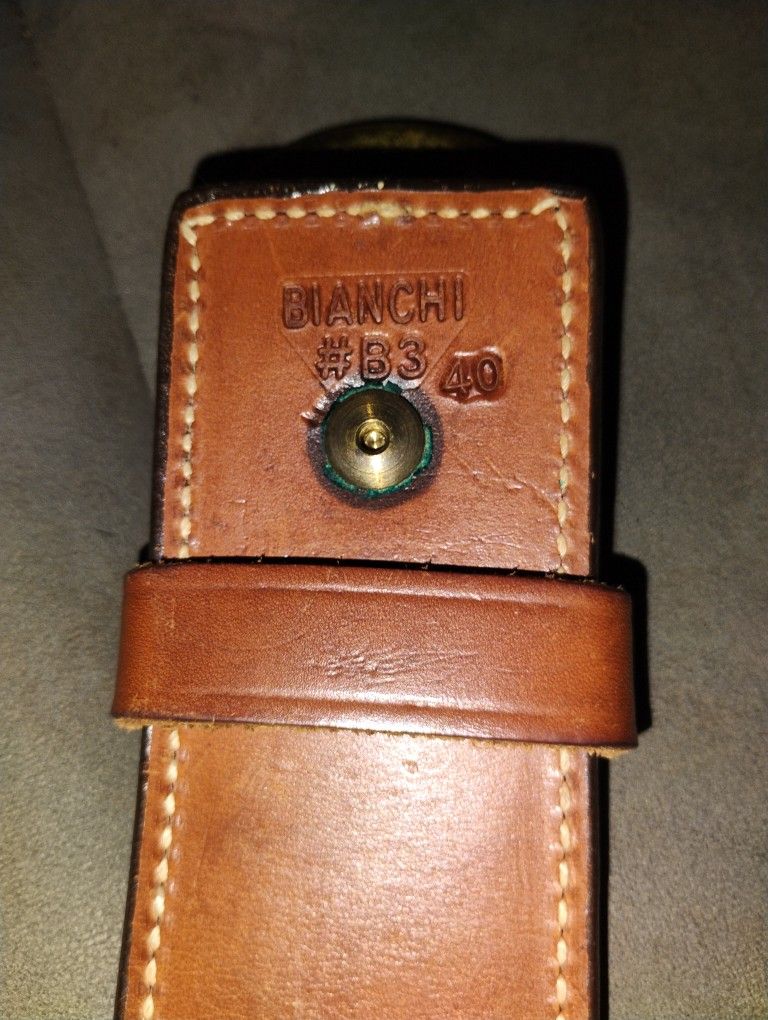 Vintage Bianchi Belt